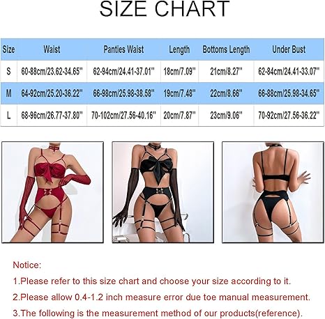 Women Sexy Hollow Out Lingerie For Ladies Leather Lingerie Four Piece Set